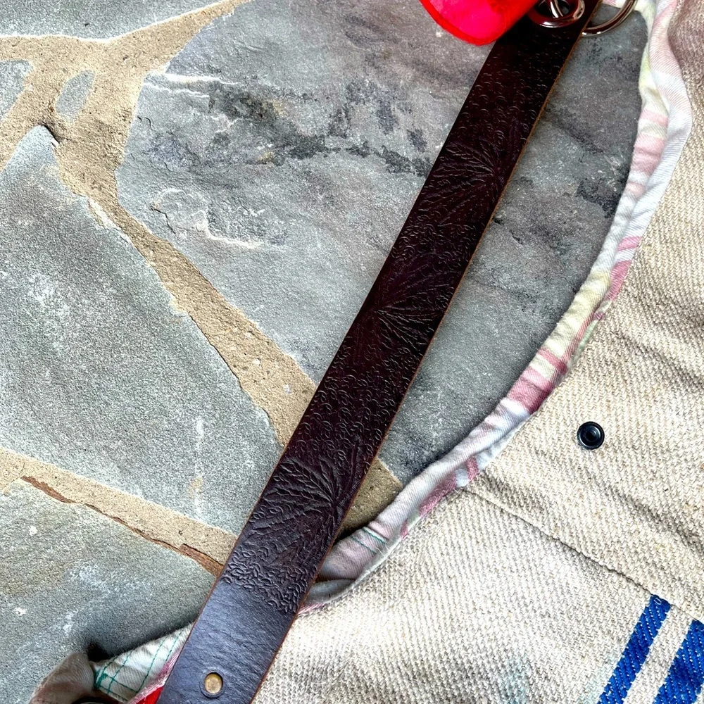 New🌟Free People-Distressed Linen Hobo
